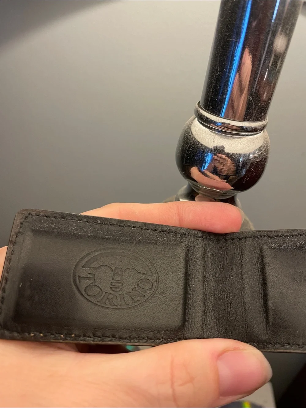 Genuine Elephant leather( ethically culled)Money Clip